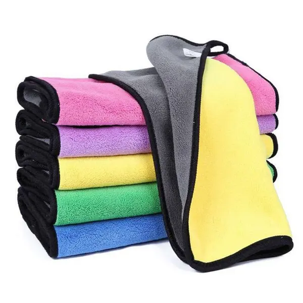 Absorbent Pet Towel – Soft, Lint-Free Quick-Drying Dog & Cat Bath Towels for Small Pets – Thick, Super Absorbent Bathrobe for Dogs and Cats