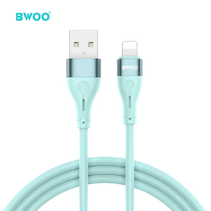 Minimalist Silicone Data Cable X280L (Lightning) Electronic Smartphone Cellphone Mobile Cable Charger Charging 2