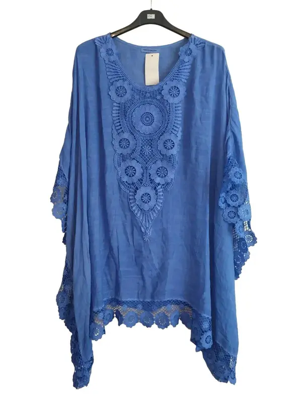 Women,s Italian Border Lace Kaftan UK Sizes Fits 16 to 24 Basic Batwing 4