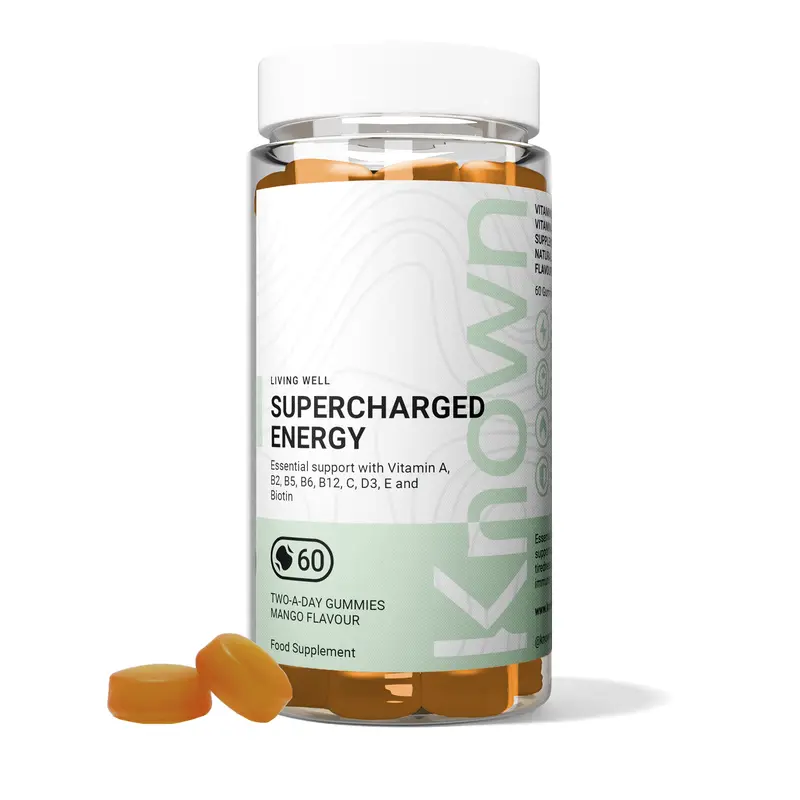 Known Nutrition Supercharged Energy B12 Gummies - Support Energy and Reduce Tiredness 0