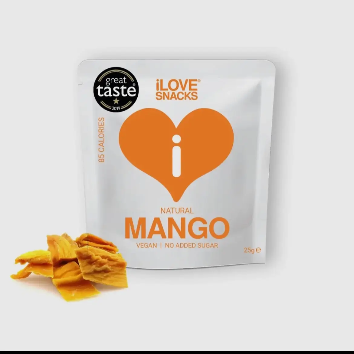 Gently dehydrated Mango Natural Snack Dried Packed Dry