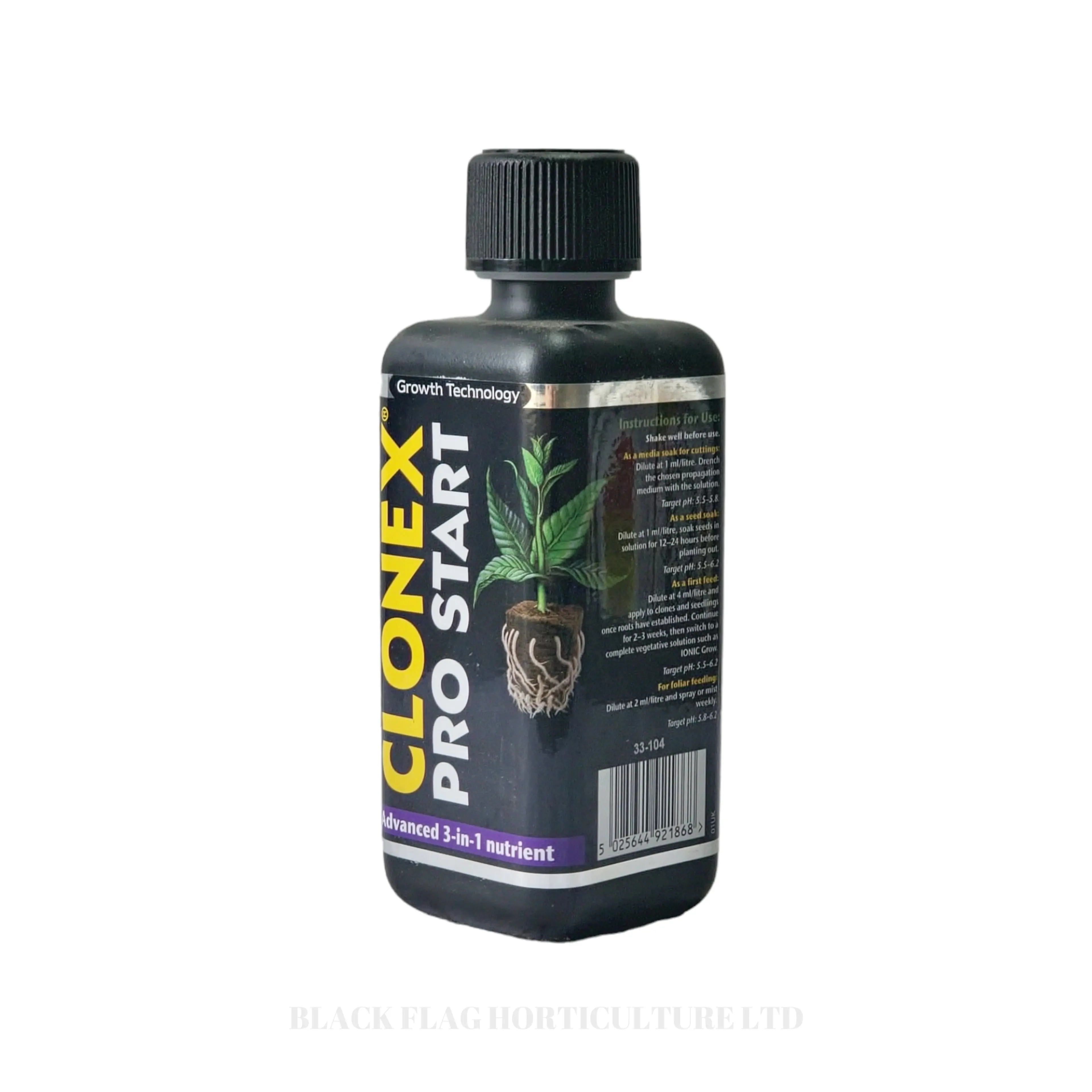 Growth Technology - Clonex Pro Start - 3 In 1 Nutrient