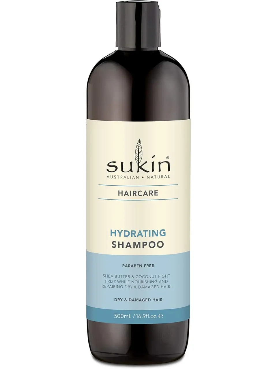 Sukin Natural Hydrating Shampoo, Coconut, 500 millilitre
