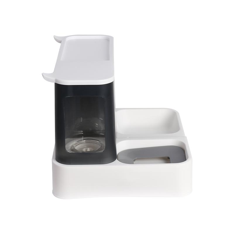 2-in-1 Automatic Pet Feeder & Water Dispenser Bowl - Self-Feeding Food and Water Station for Dogs and Cats with Built-in Bottle, Food and Water Dispenser, Perfect for Christmas Gift 5