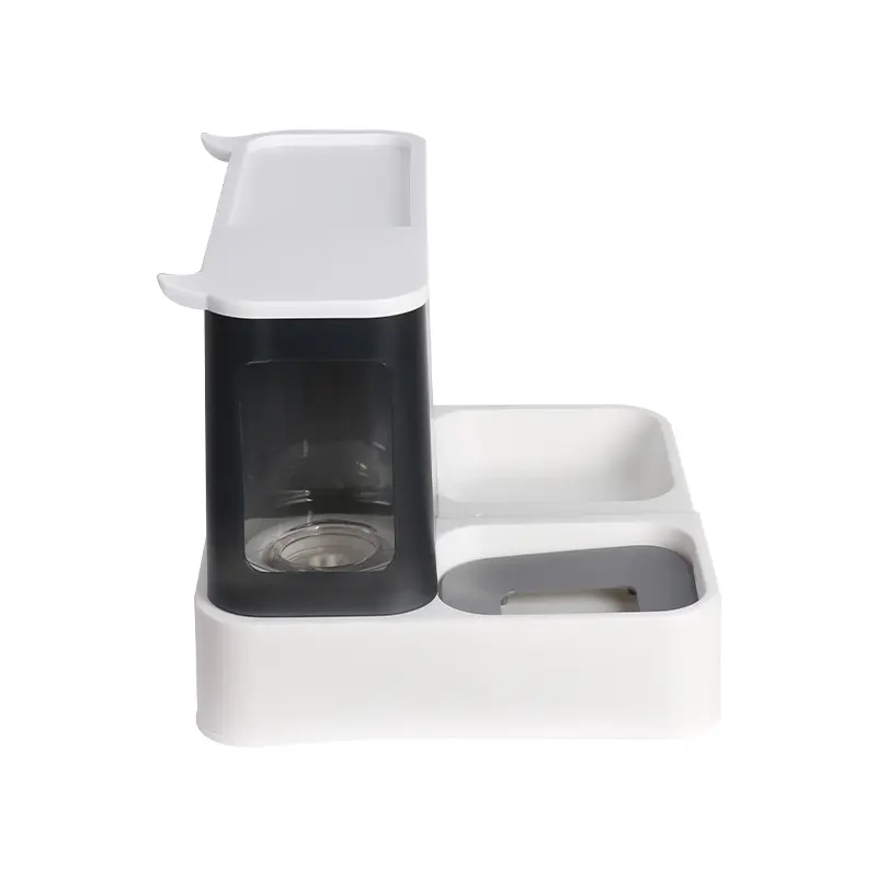 2-in-1 Automatic Pet Feeder & Water Dispenser Bowl - Self-Feeding Food and Water Station for Dogs and Cats with Built-in Bottle, Food and Water Dispenser, Perfect for Christmas Gift 5