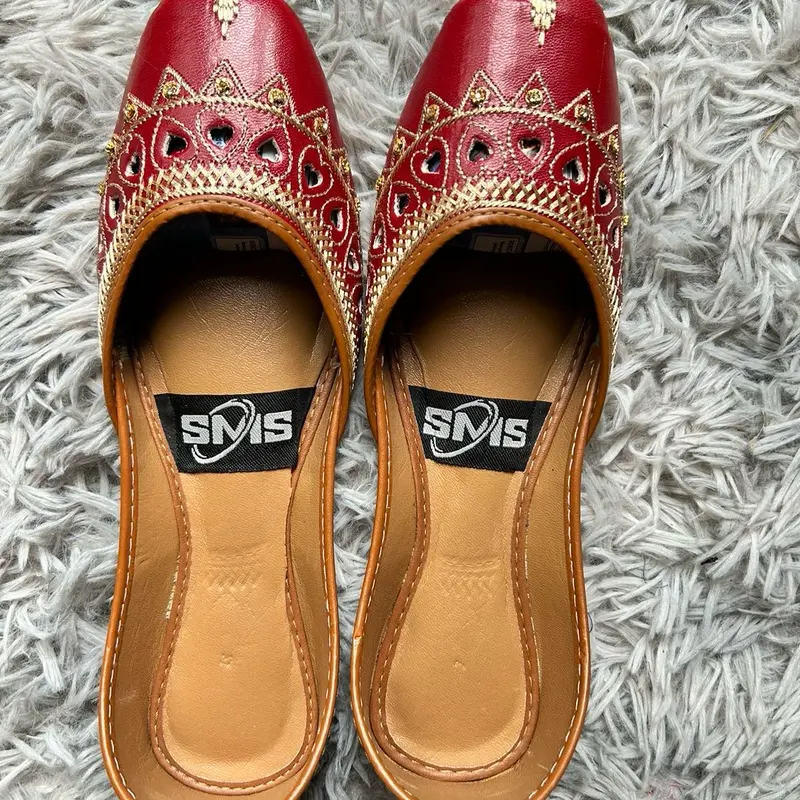 Khussa pumps cutwork summer collection  Women Footwear comfortable Fashion Shoe Flat Flatform Casual Design 3