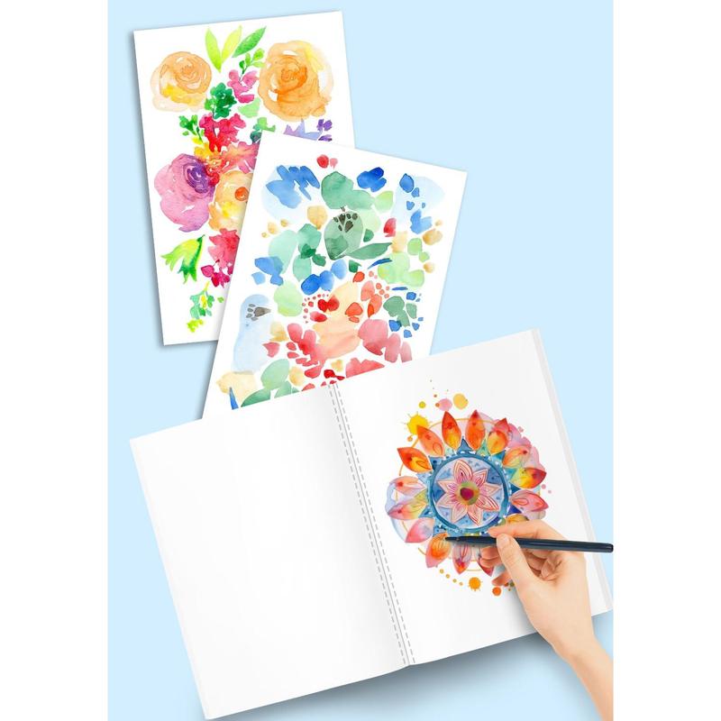 Mandalas in Reverse Colouring Book - You Draw The Line Doodle Abstract Mandala Art Pattern, 54 Pages - Calming Mindfulness coloringbook for adults coloringpages colouring  books viral  coloring 7