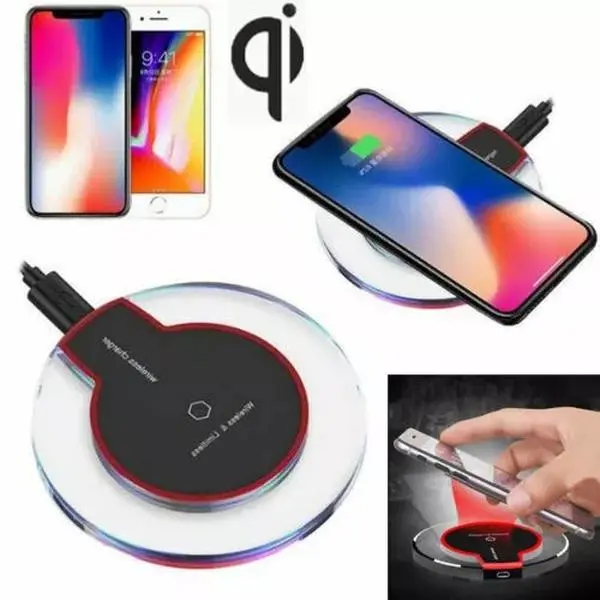 MMWZ Fantasy Qi Desk Desktop Wireless Mobile Charger Charging Pad Mat Dock For iPhone 8 X 11 12 Samsung S6 9 10 #wirelesscharger #tiktokmademebuyit #tiktokmademebuythis #charger #wireless #sex #phonecharger #viral