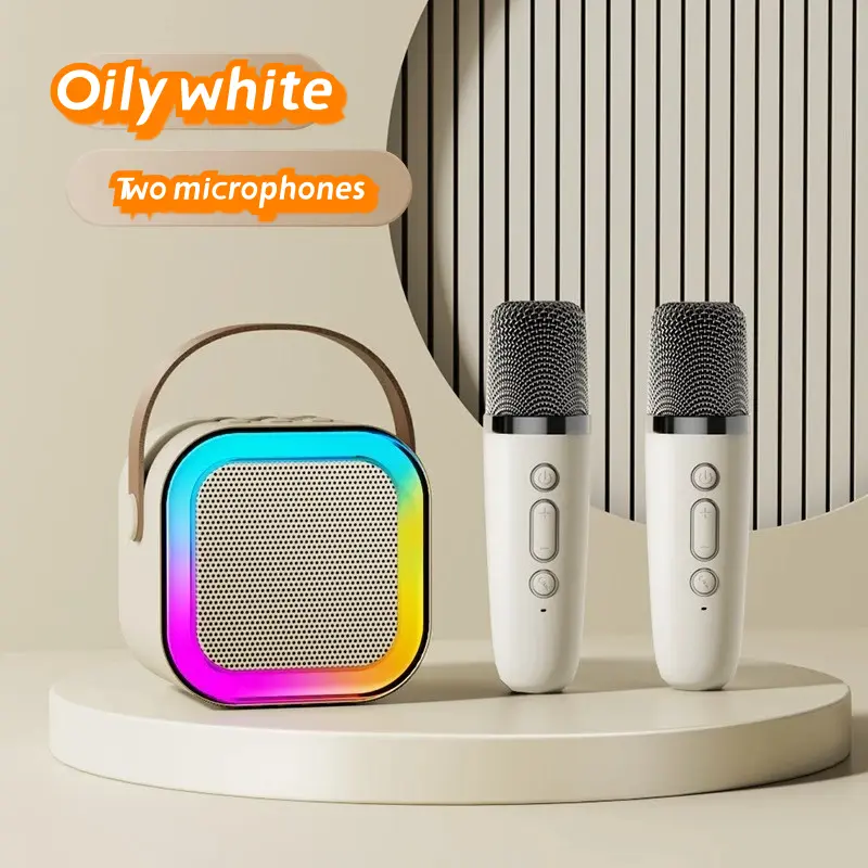 Wireless Karaoke Speaker With 2 Wireless Microphones - High Quality