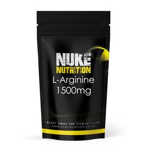 L-Arginine 1500mg High Strength Pre Workout Nitric Oxide Pump Capsules