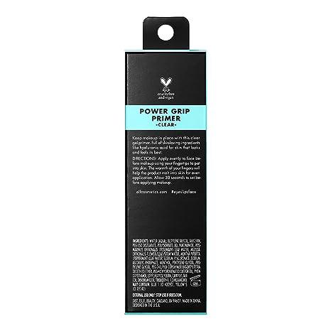 E.l.f. Power Grip Primer Gel-Based & Hydrating Face Primer Smothing Skin (24 ml) Hydrating Long-lasting Oil Control Pore Minimising Dry Skin High Coverage Makeup Moisture 2
