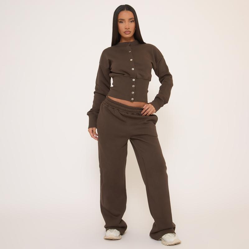 Elasticated Waist Wide Leg Joggers 3