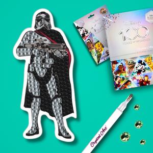CAPTAIN PHASMA - Disney D100 Crystal Art Single Sticker - 078