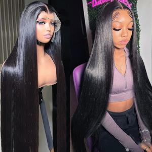 Bling Hair Glueless Wigs Human Hair 13x6 Lace Front Wigs Human Hair 180 Density Straight Human Hair Wigs Pre Plucked 13x6 Frontal Lace Straight 6x4 Glueless Wigs Human Hair For Women