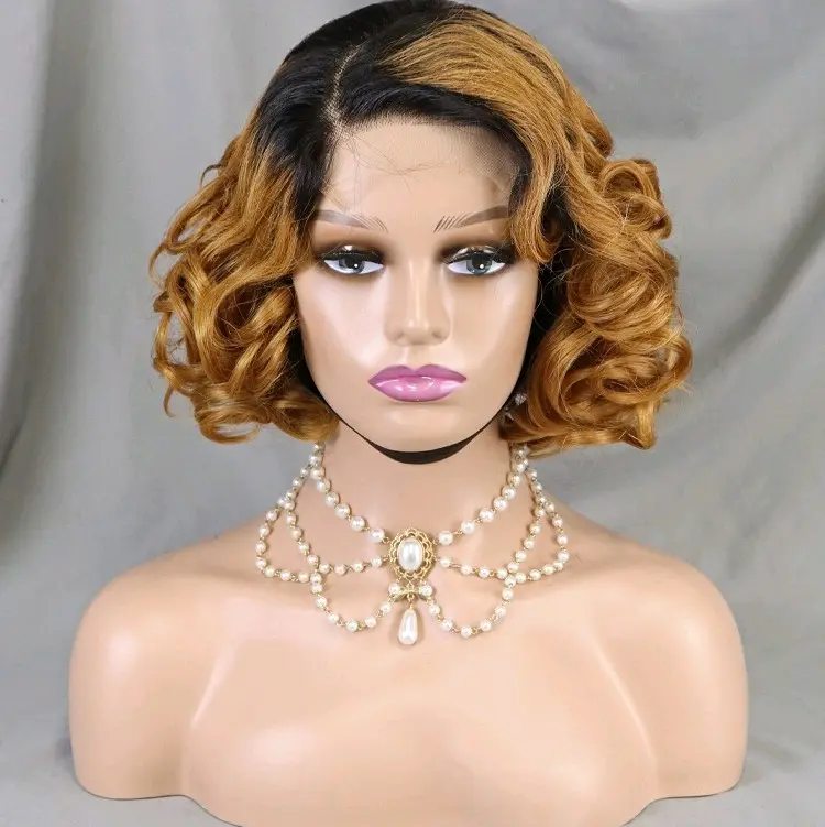Olivia 13x4 Frontal Human Hair Wig - Natural-Looking Hairline and Versatile Styling Options 4