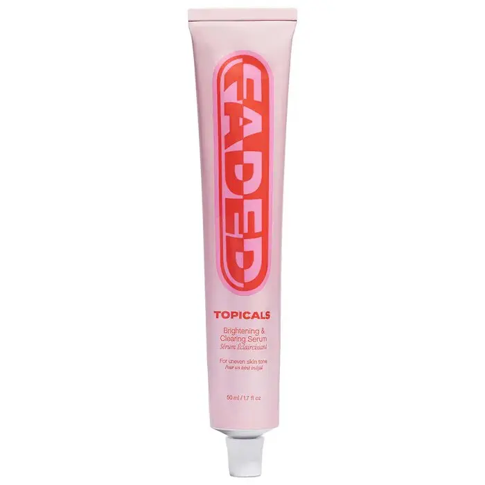 Faded Topicals Brightening and Clearing Serum for Uneven Skin Tone 50ML Comfort Cream  Skincare
