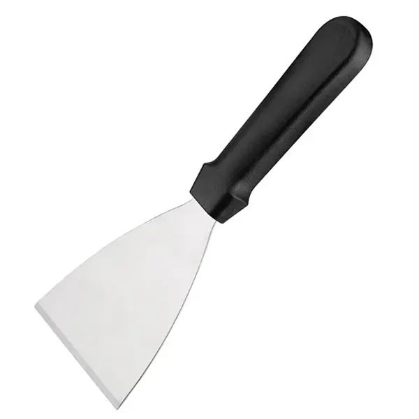 Jantex D394 Griddle Scraper Plastic handle with 5" rigid stainless steel blade