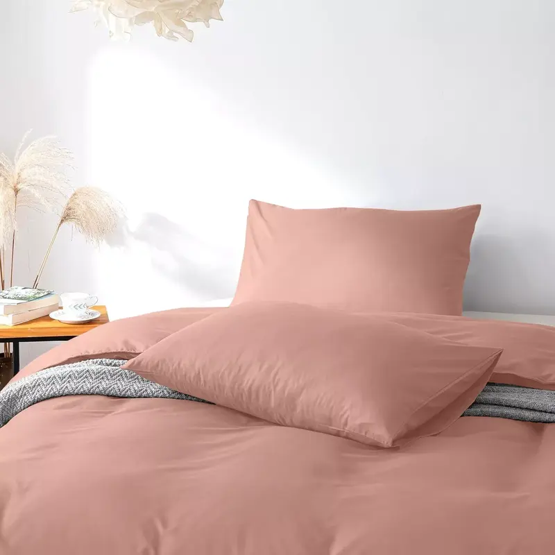 Oxford Homeware 3-Piece Solid Microfiber Duvet Cover Set – Ultra-Soft, Hypoallergenic Bedding with Matching Pillowcases, Easy-Care, Wrinkle-Resistant, Machine Washable, Available in 16 Colors & 4 Sizes 7