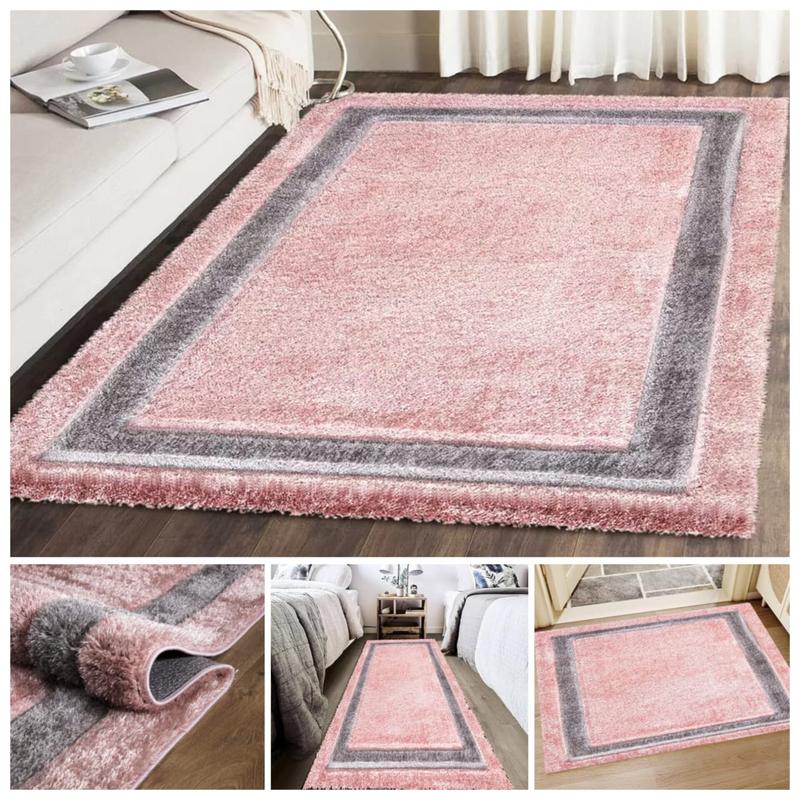 3D Shaggy Rugs Large Area Rugs for Bedroom Living Room Soft Hallway Runner Rug Fluffy Floor Mats 6