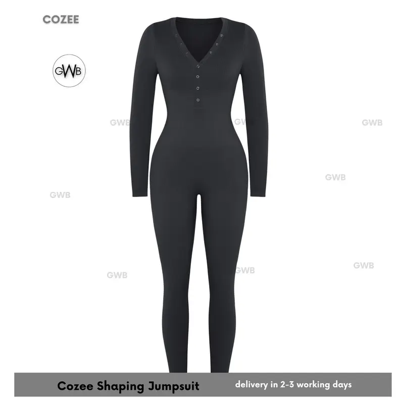 GWB Cozee Jumpsuit Loungewear Activewear Spring Women Fashion Comfort Womenswear Breathable Lightweight 2