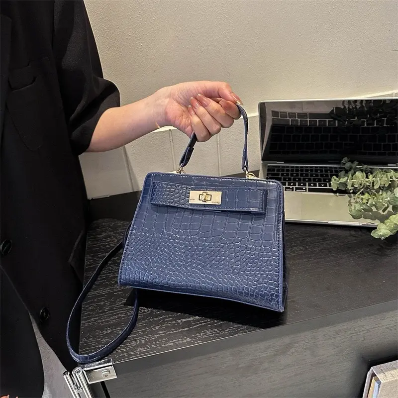 New Simple Messenger Croc Bag - Fashion Casual Shoulder Bag for Women