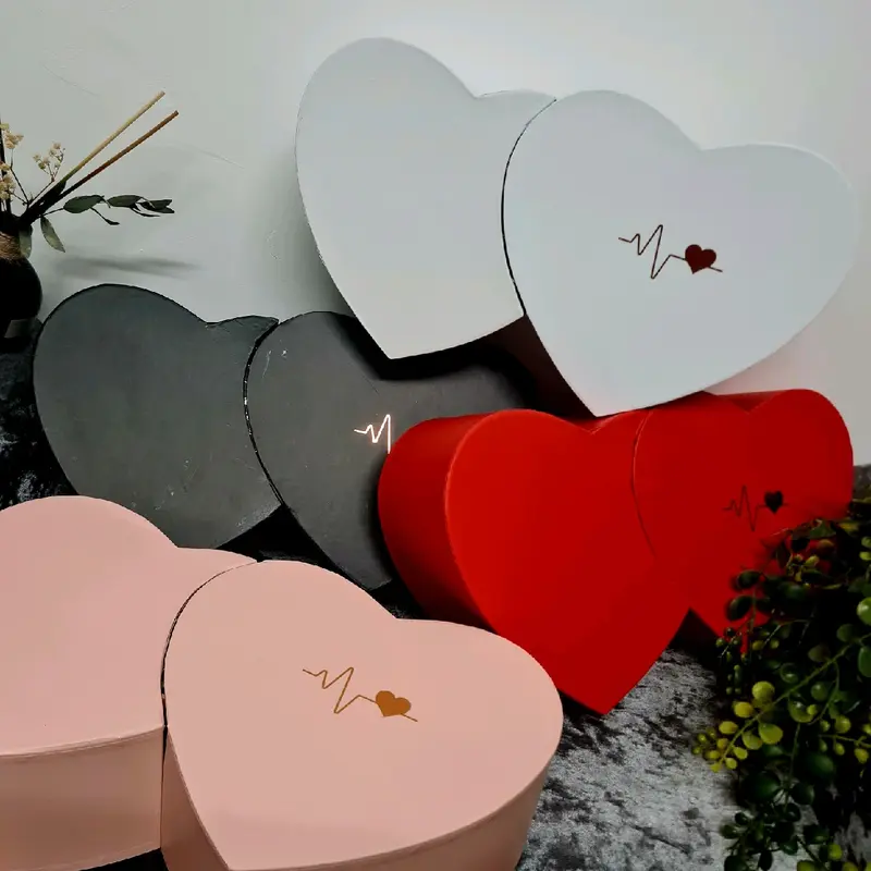Beautiful LED Slide Love Heart Box Gift 8