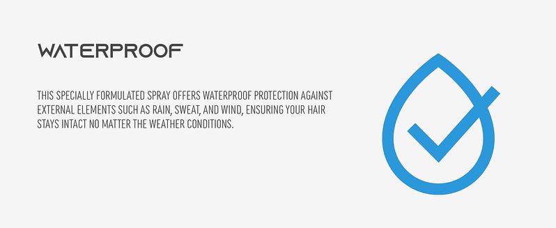 Product Introduction of BY MIA Hair Building Fiber Locking Spray 100ml | Hair Building | Long Lasting Effect | Waterproof | Style Lock-in | For All Hair Types | Ultra Hold 14
