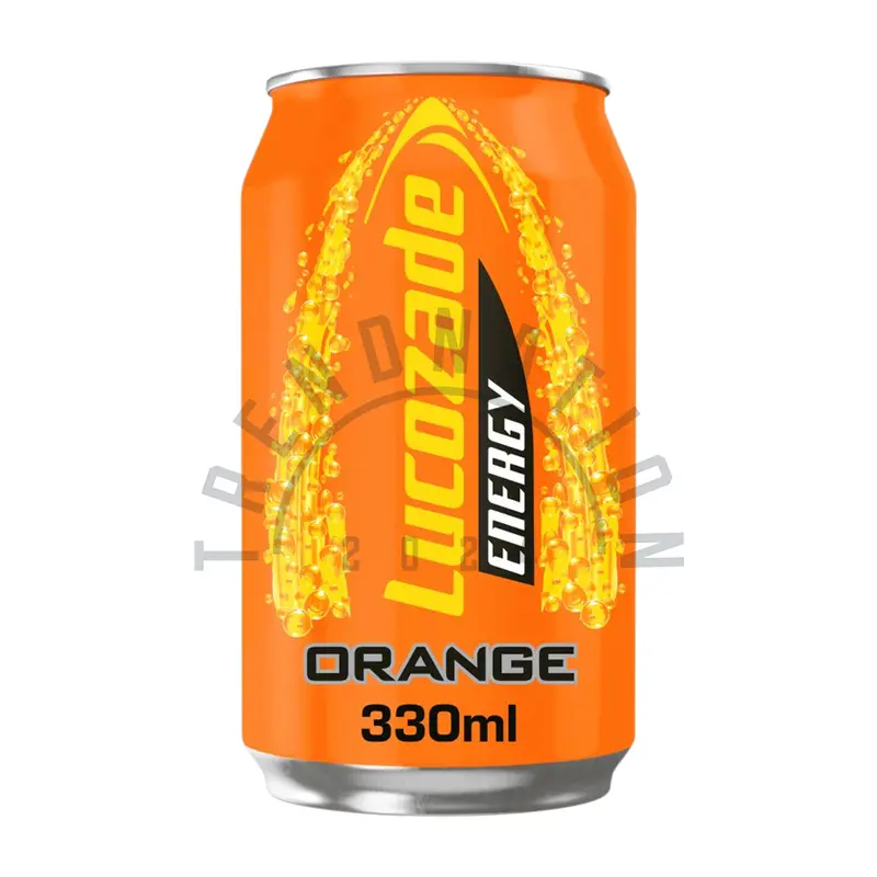 Lucozade Energy Cans 24 Pack (24 x 330ml) Original and Orange Flavour Fizzy Drinks Sport Beverage 4