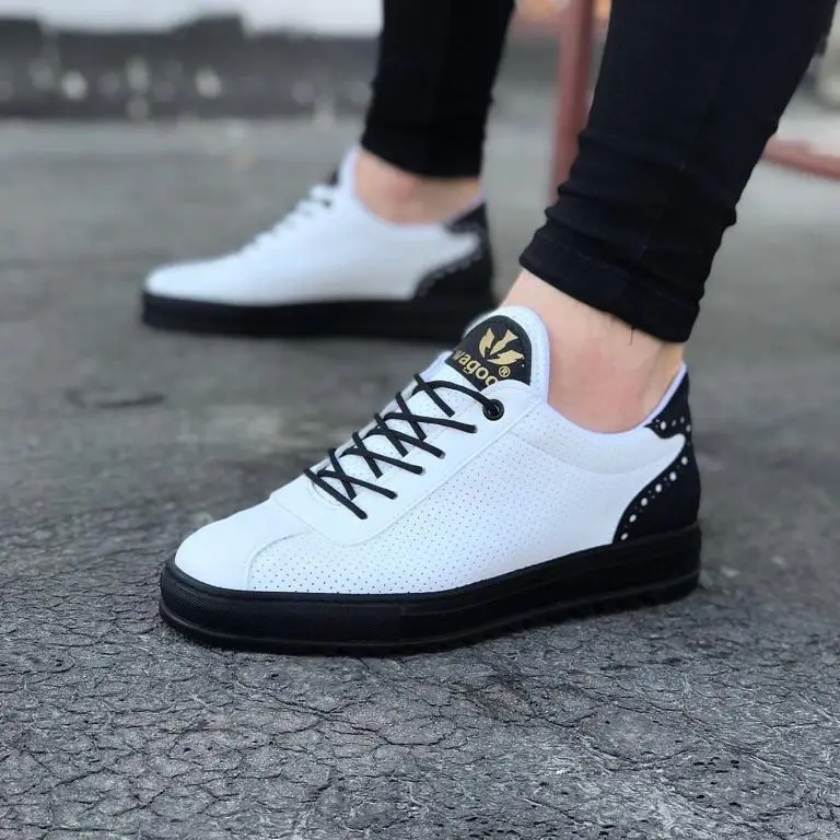 021 Wagoon Men’s Casual Stylish Trainers Lace Up Sneaker Footwear Shoe Comfort