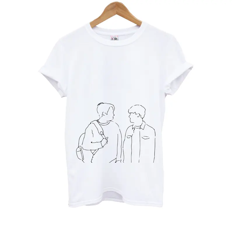 Outline - Heart TV Kids T-Shirt 0