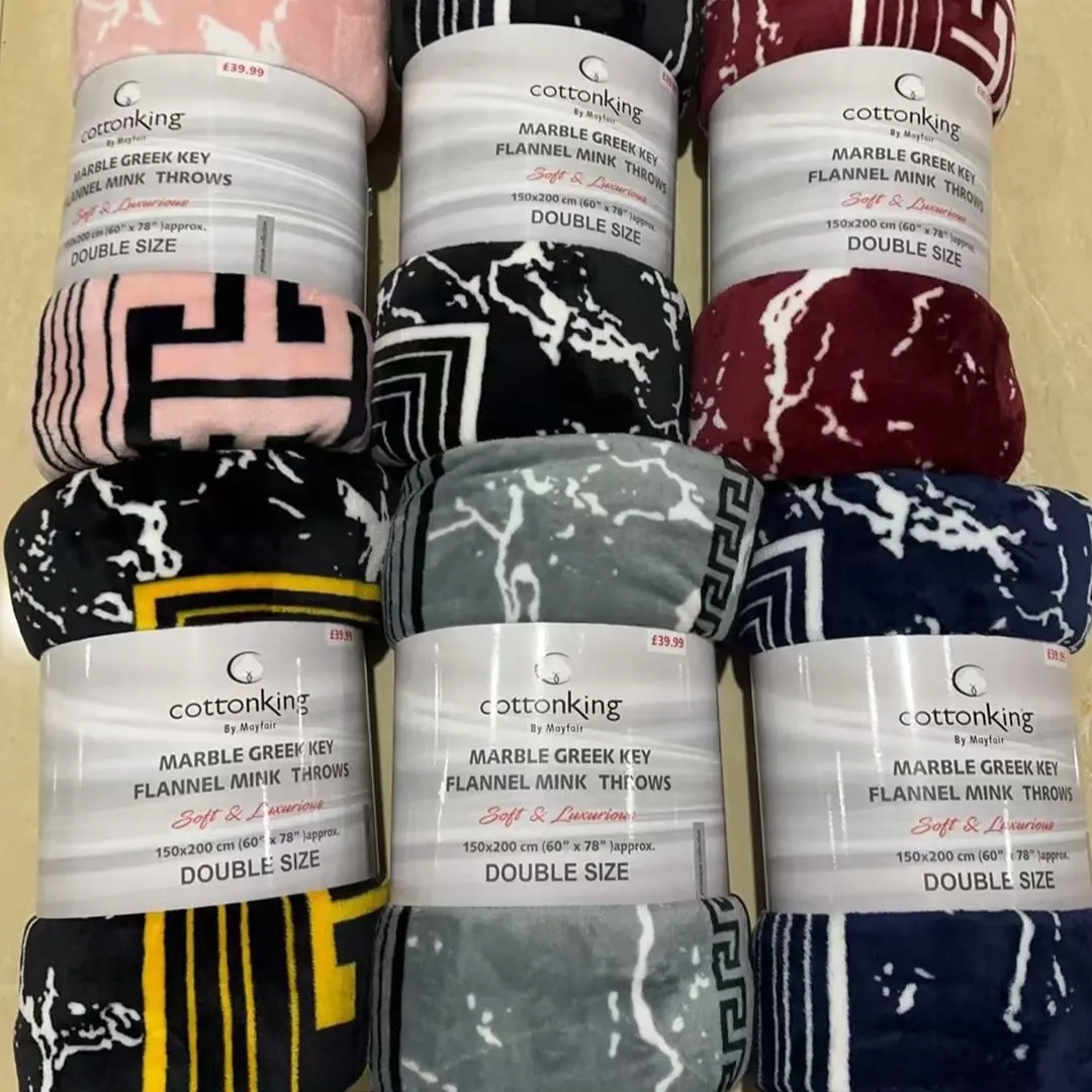 Super Clouds Soft Throws King Size and Double Anti Allergic Machine Washable Ble - Ideal for All Your Comfort Needs