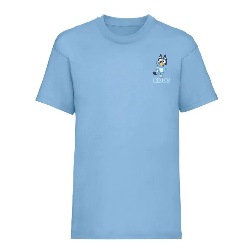 Children’s bluedog Shirt. Children's T Shirts. Cotton. Kid Era. Family Matching design. Colour choices 1
