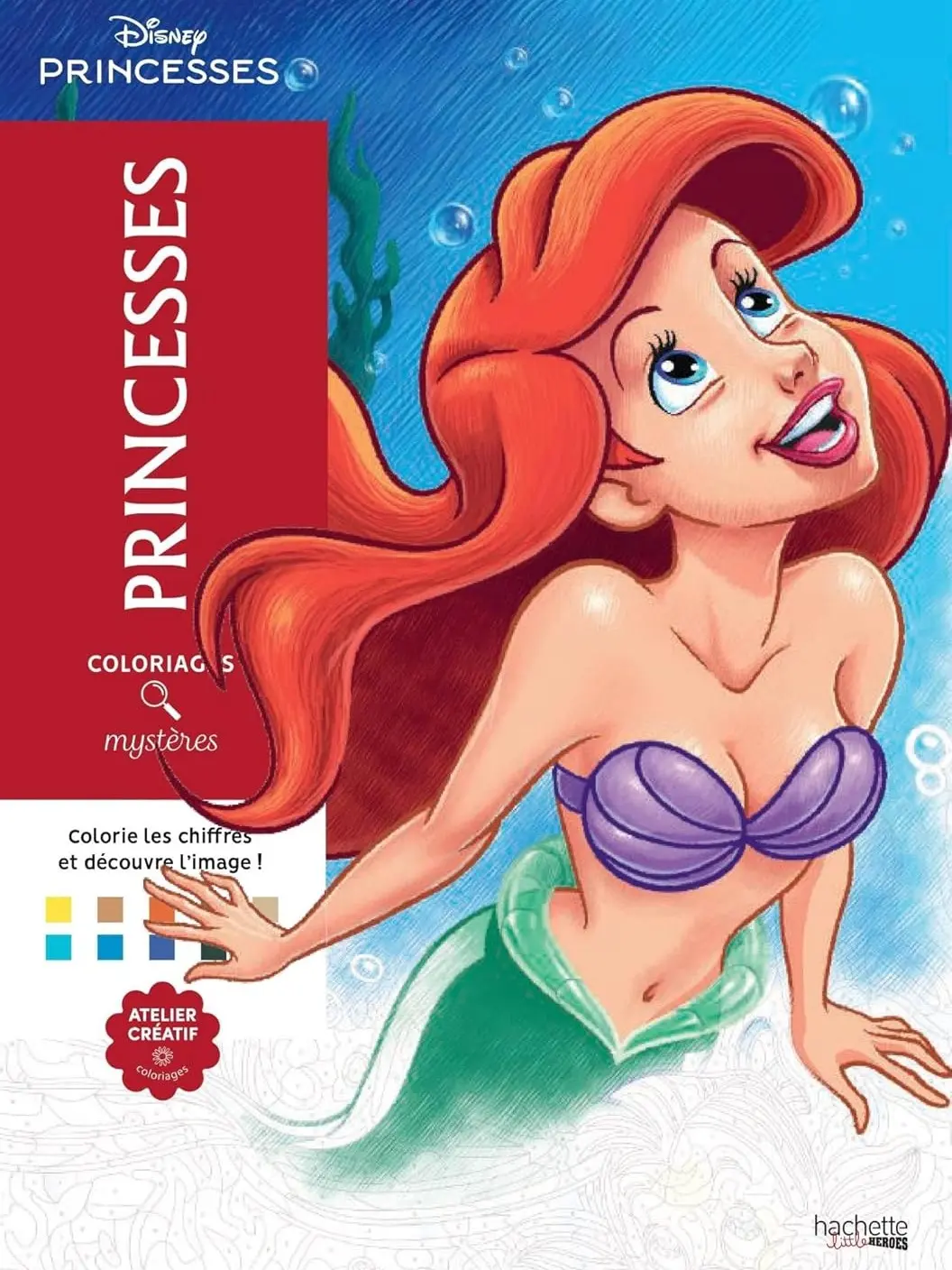 Coloriages mystères Disney - Princesses: Coloriez les chiffres et découvrez l'image Paperback – Illustrated, 3 Feb. 2021