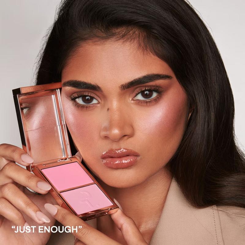 PATRICK TA Major Headlines - Double-Take Cream + Powder Blush Duo Makeup 4