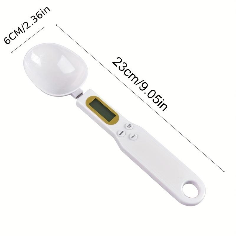 Accurate Measure Digital Kitchen Scale Spoon - LCD Display, 0.1g-500g Precision, Button Battery-Powered, Ideal For Cooking, Baking, And Portion Control Measuring Utensils 3