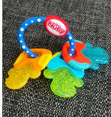 Soothing Teether | Multiple Teething Surfaces | Refrigerator Safe | Suitable from 3 Months Plus 4