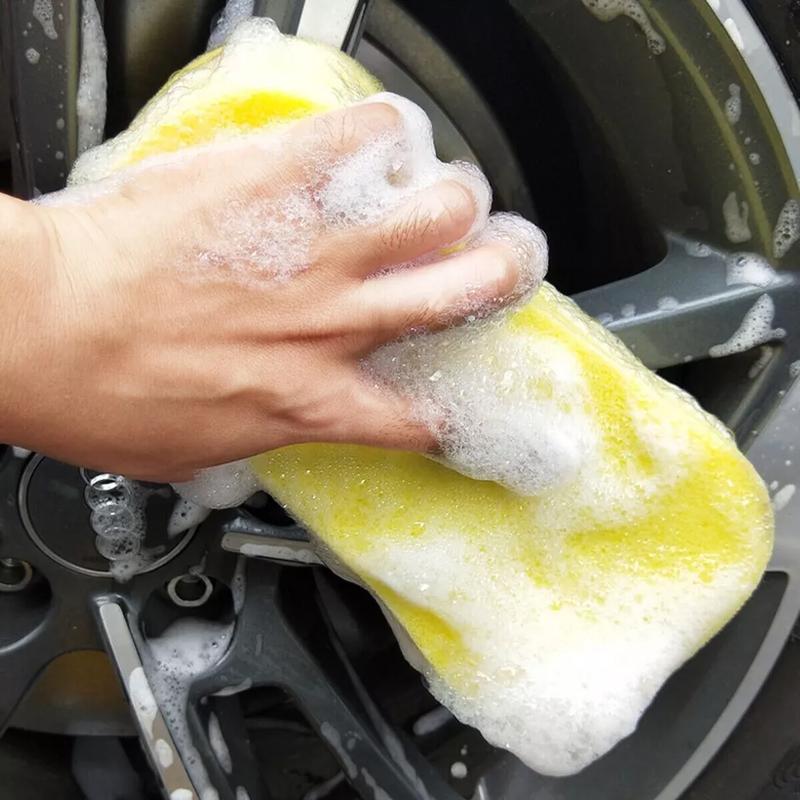 4x Jumbo Large Sponge Car Care Van Caravan Washing Dirt Home Kitchen Cleaning Absorbent Cleaner 6