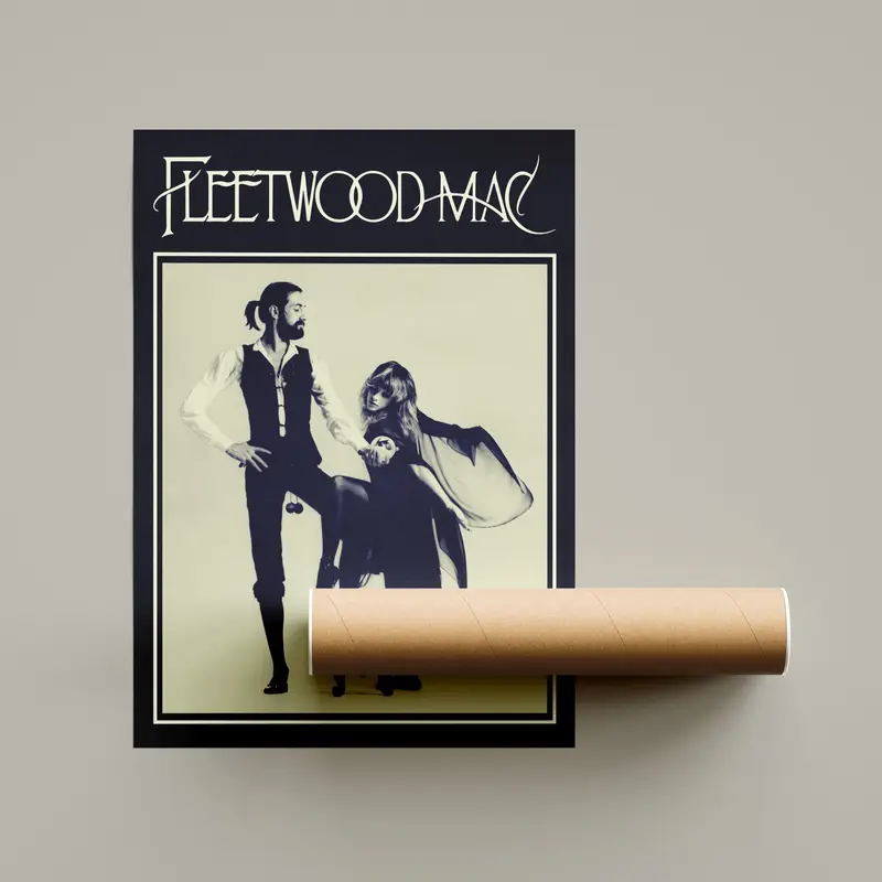 Fleetwood Mac Rumours Poster - Indie Wall Art A3 2