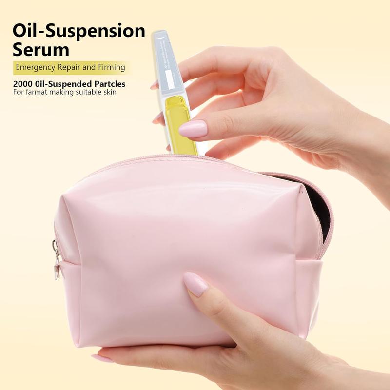 Emergency Repair and Firming Oil-Suspension Serum, Hyaluronic Acid Tubes, Focused Serum for Fine Lines and Wrinkles, Improve Balance, Firmness and Elasticity for Youthful Skin, New Year Gift 7
