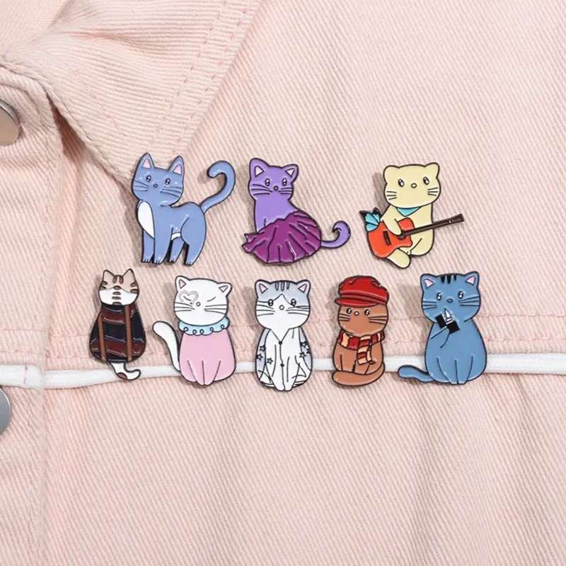 Taylor Swift Pop Artist Inspired “Eras as Cats!” Pin Badge Brooches 1