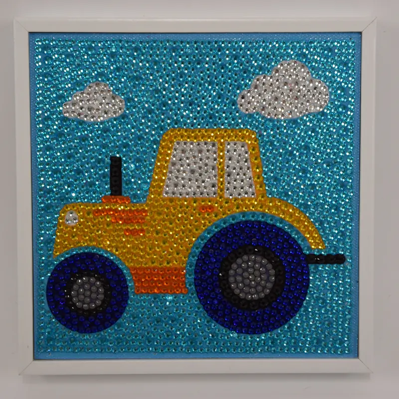 Make your own Sparkly Art - Diamond Crafting 2