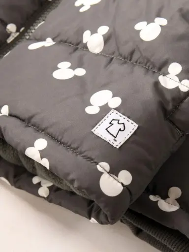 Disney Minnie Mouse Girls Outdoor Hooded Zip Coat With Bow Detailing to the Hood 3