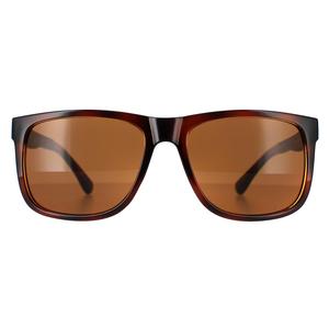 Guess Sunglasses GF0234 52E Dark Havana Brown - Summer Outfits - Eyewear - Designer Sunglasses - Discounted Sunglasses for Male - Mens Sunglasses - Menswear