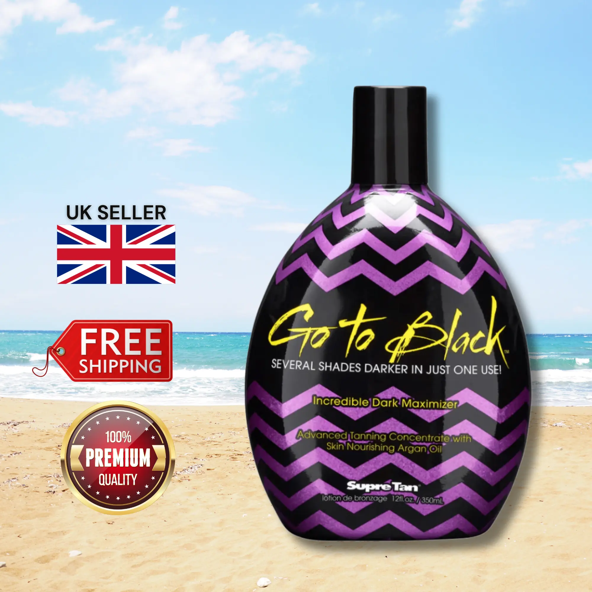 Supre Tan Go To Black Incredible Dark Maximizer