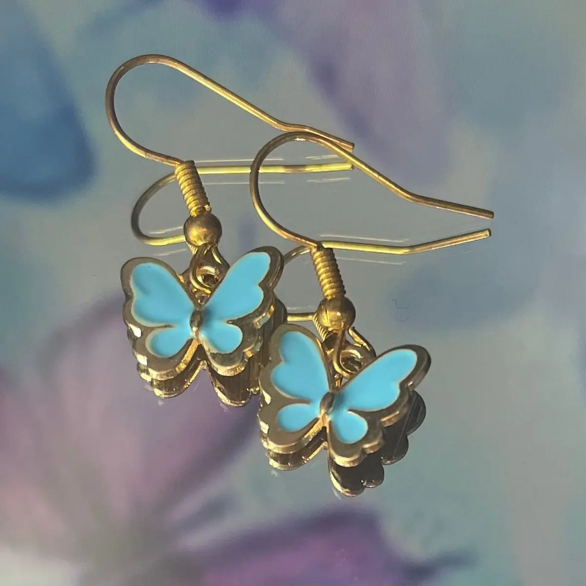 Colourful Butterfly Earrings