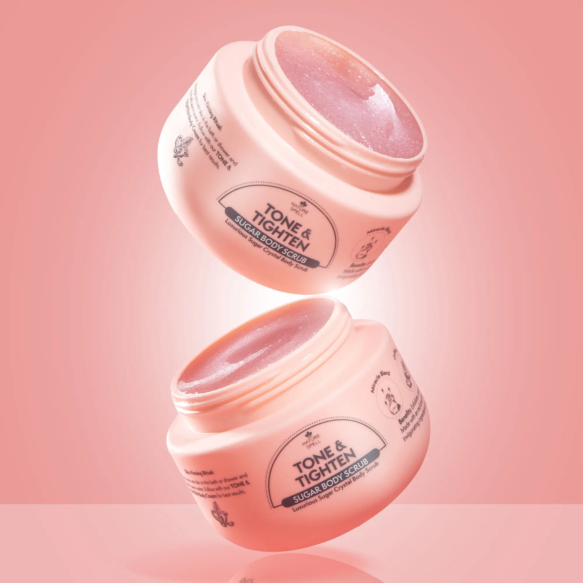 Tone & Tighten Sugar Crystal Body Scrub - Nature Spell