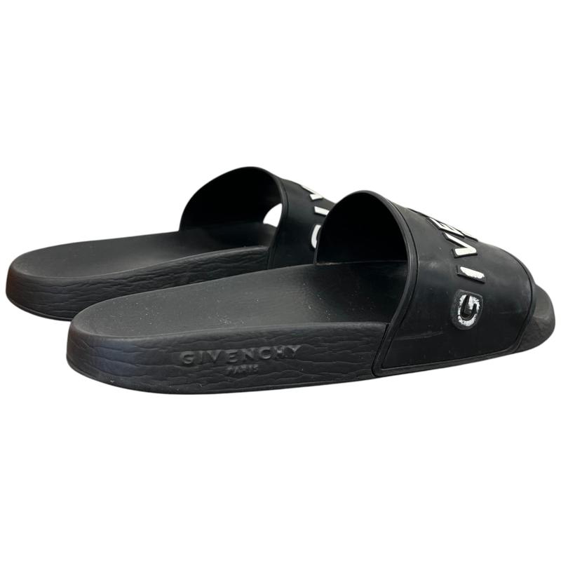 Preowned Women's Logo Slides Black Size EU 37 / UK 4 8