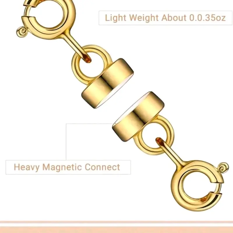 Magnetic Clasp for Necklace or Bracelet - Fashion Accessory 3