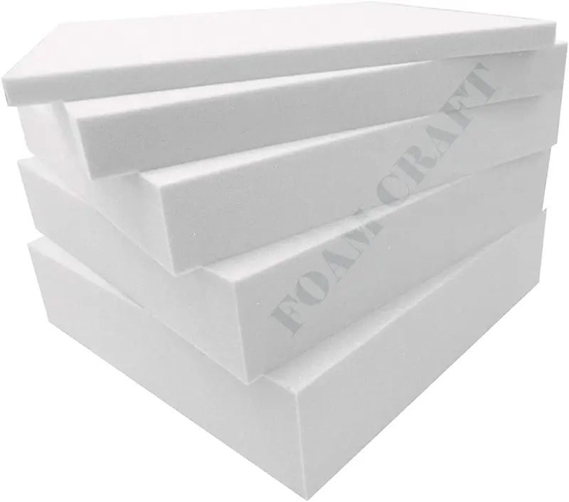 Upholstery Foam Cut to Any Size Foam Cushions seat Pads high Density Foam Replacement Sofa seat Foam (20" X 30", Upholstery Foam Thickness 3") Fabric Soft Sets Plaid Waterproof Wrinkle-resistant Red 0