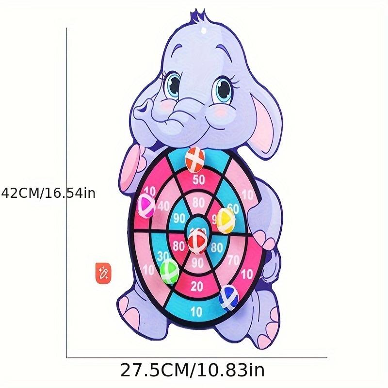 1set Colorful Elephant Sticky Ball Toss Safe, Interactive Family Game Enhancing Coordination & Bonding, Perfect Indoor/Outdoor Fun Game Christmas, Halloween Gift 4